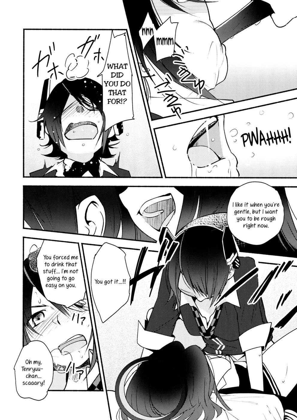 Hentai Manga Comic-Because You're Kind, Tenryuu-chan-Read-21